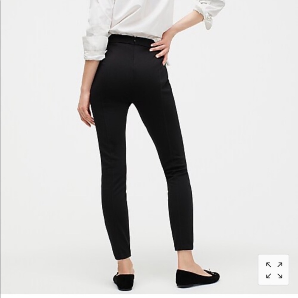 J. Crew Black Pixie Pants Style 31090 - image 4